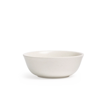 Minimalist Ceramic Bowl – Off-White Speckled Finish